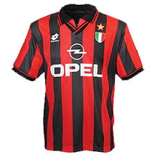 ac milan vintage jersey