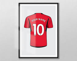 Customised Man U Shirt: Personalise Your Manchester United Gear Today!