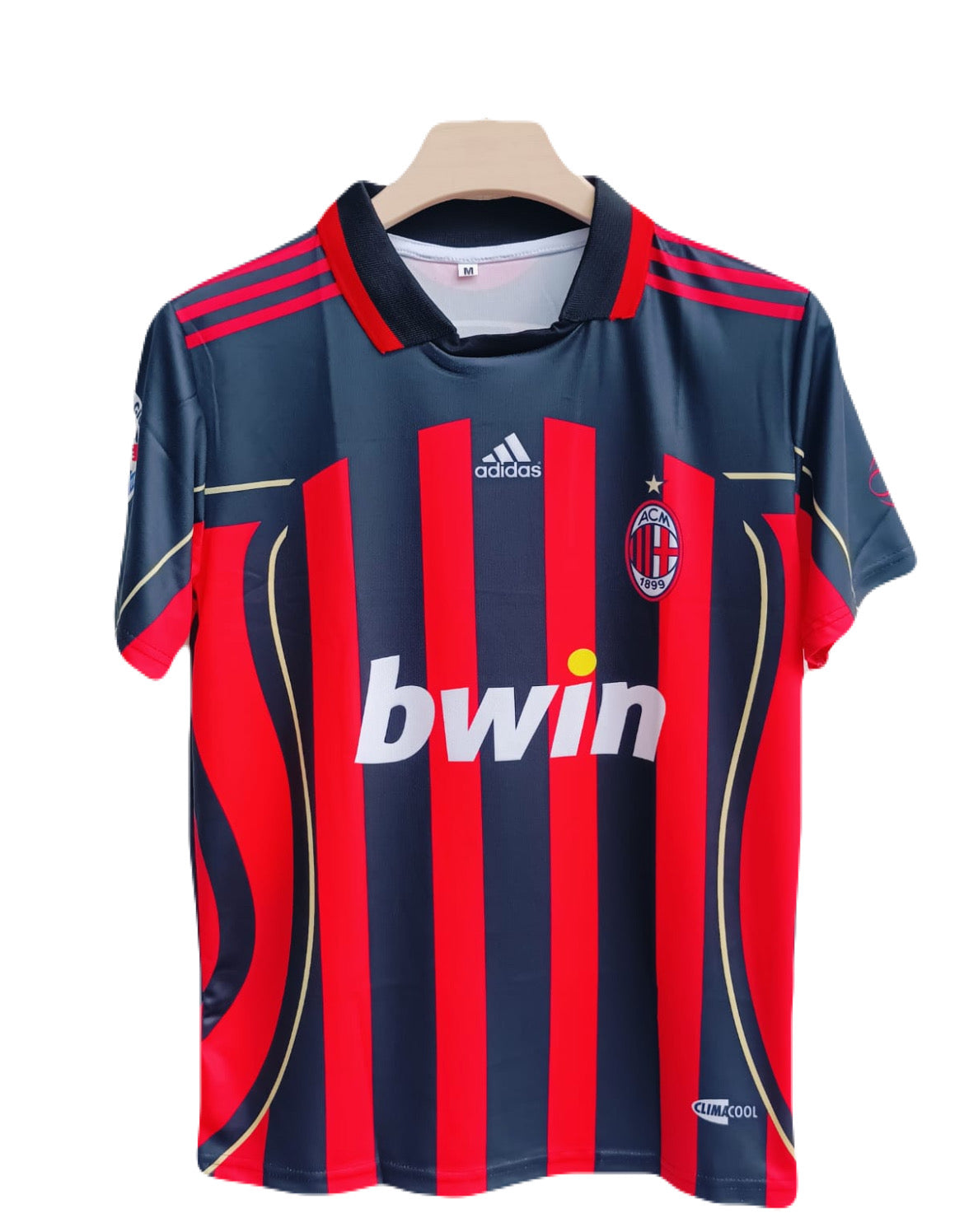 ac milan retro shirt