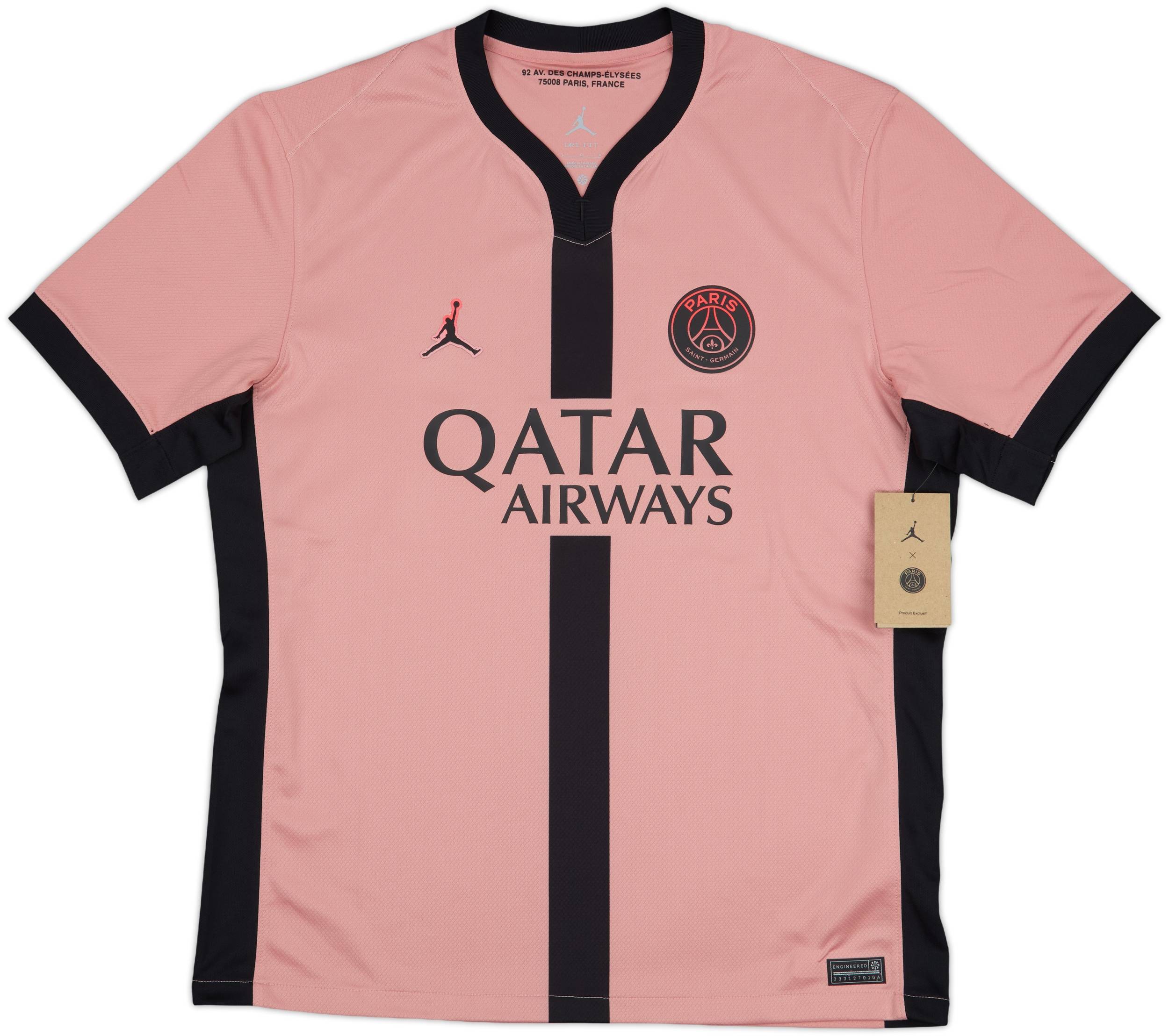 psg pink shirt