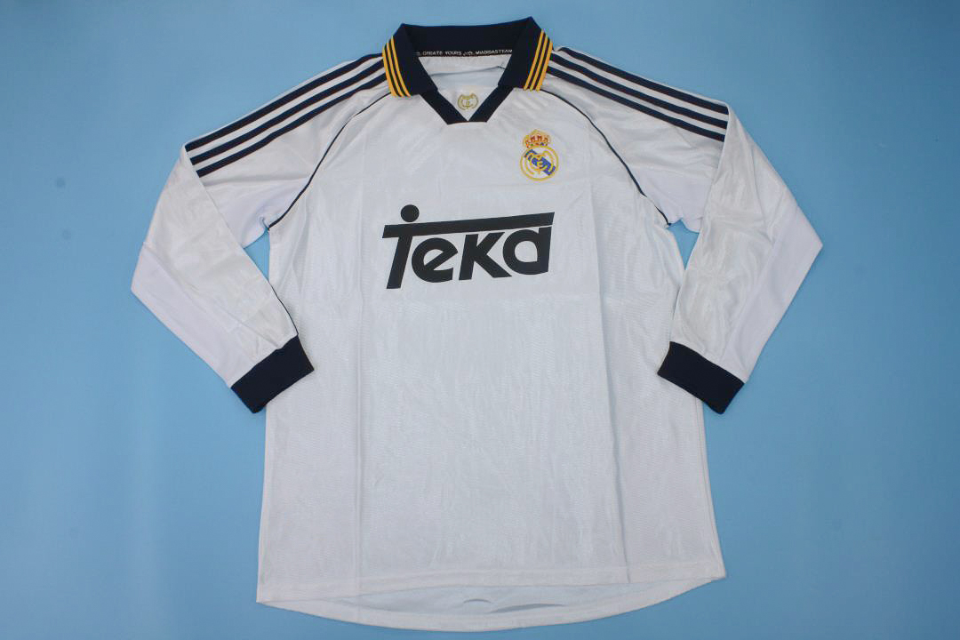 real madrid long sleeve jersey
