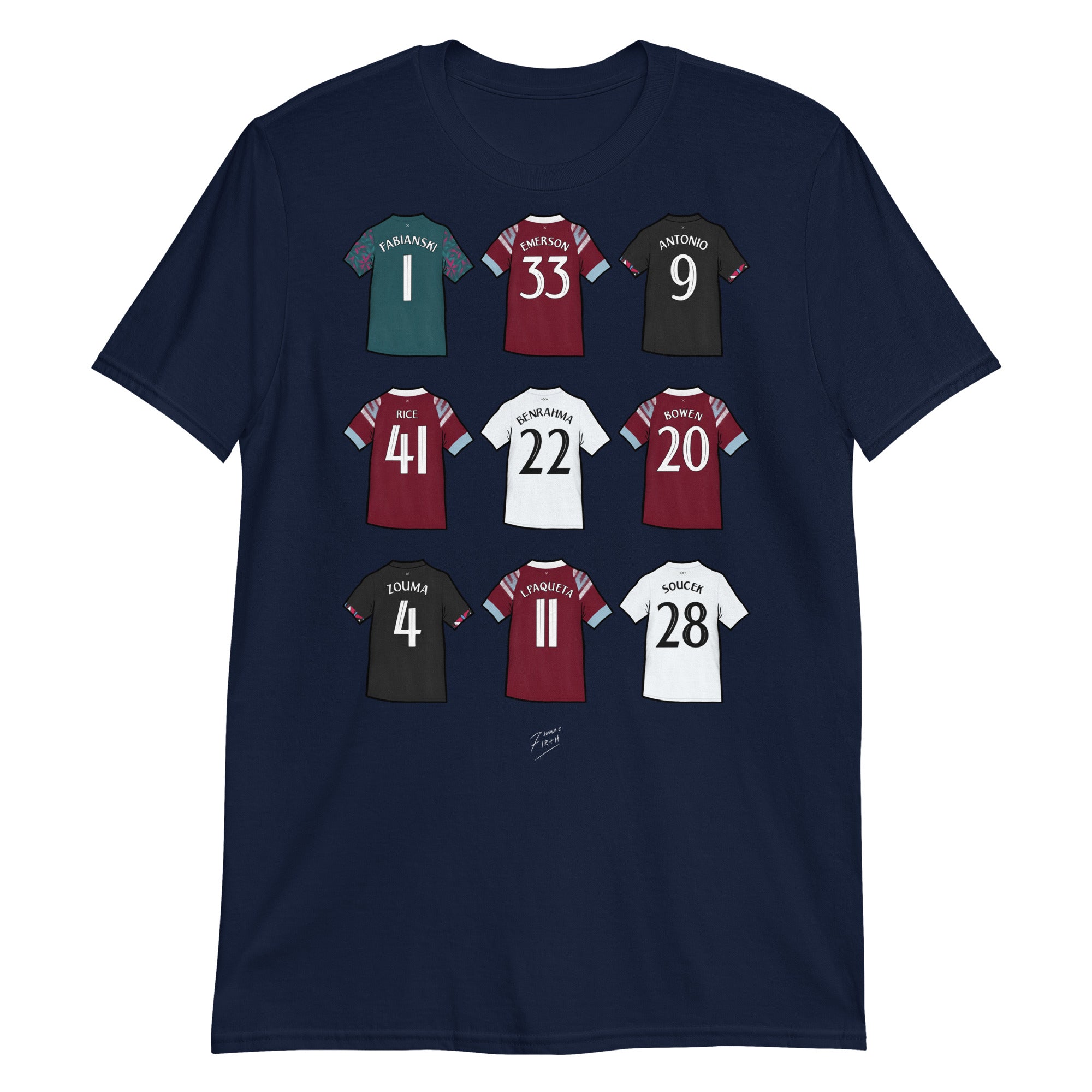 west ham t shirt