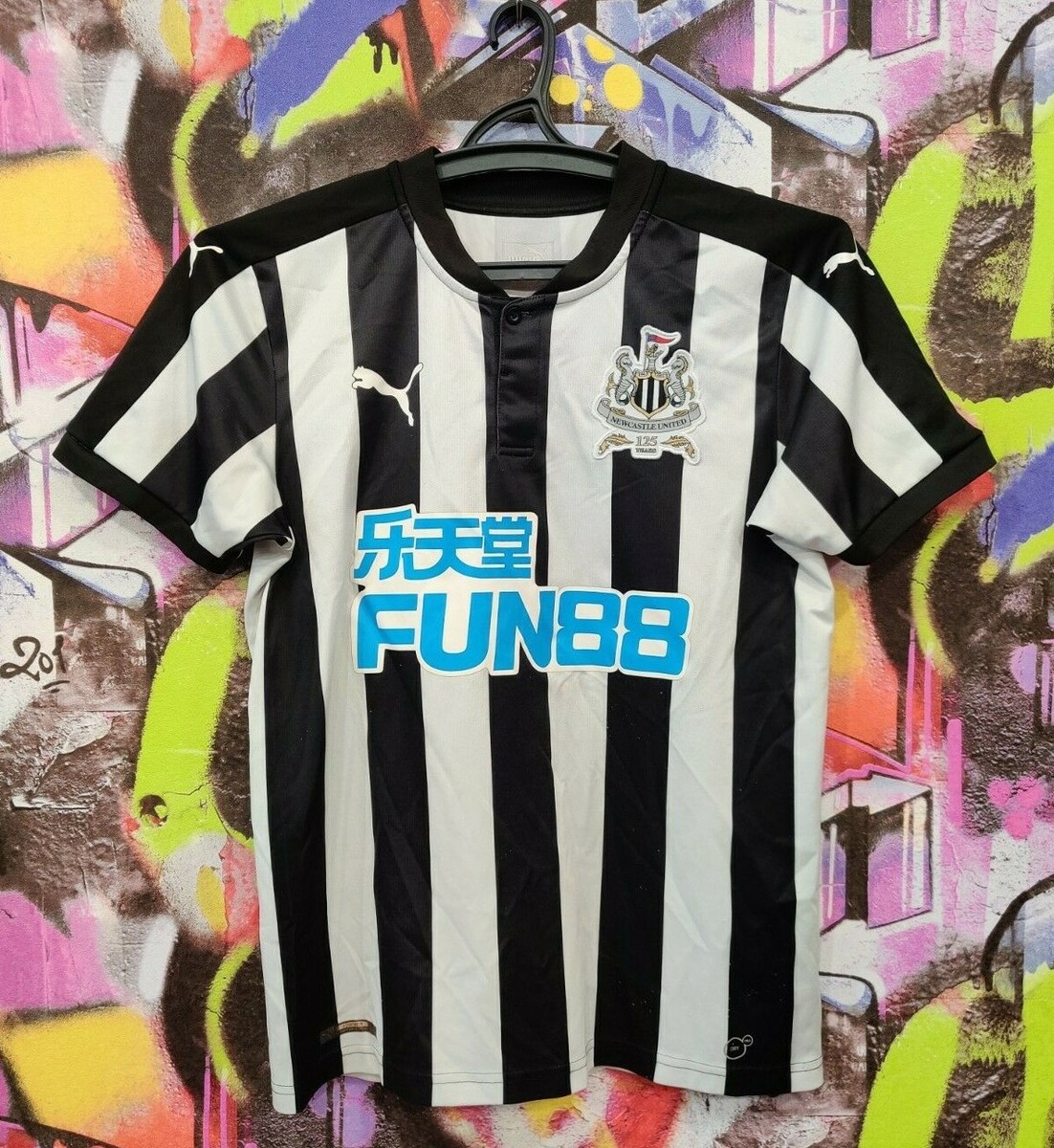 newcastle united football shirt